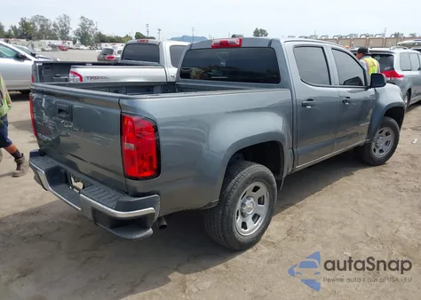 2022 Chevrolet Colorado 2Wd Short Box Wt z USA, uszkodzony, nr VIN 1GCGSBEA9N1297339